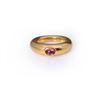 Image 1 : Vintage 18K Gold & Amethyst Ring by Chaumet