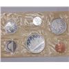 Image 1 : 1963 Canadian Uncirculated Coin Set 43.1g 80% Silver