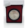 Image 1 : 1976  Montreal Olympic "Athlete with Torch" 24.30 g 92.5% Silver