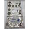 Image 1 : 1970, 1971 and 1972 Canadian 6 Coin Sets