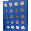 Image 4 : Canadian Nickel Collection Book, (1944-1987, missing 1948, 1950, 1952, 1954)