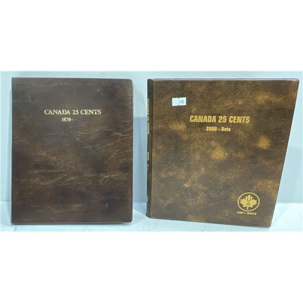 2 Canadian 25 Cent Booklets
