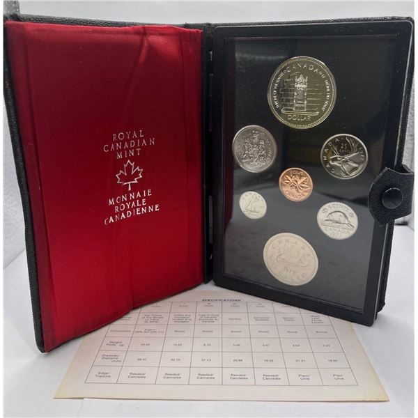 1977 Double Dollar Canadian Proof Set