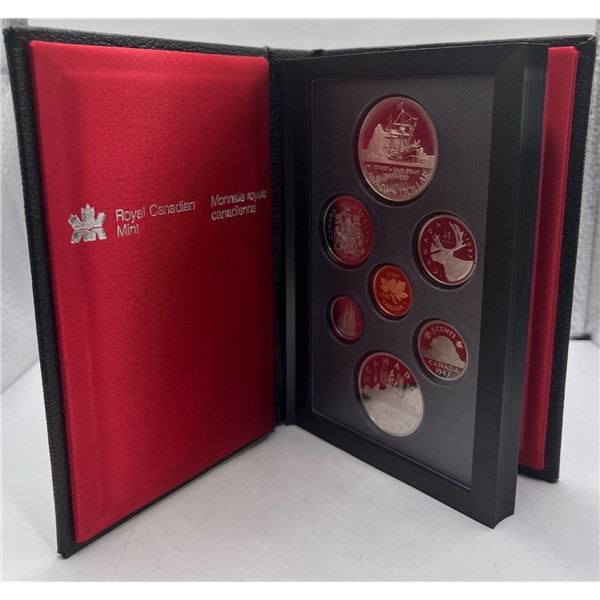 1987 Canadian Double Dollar Proof Set 23.3g 50% Silver