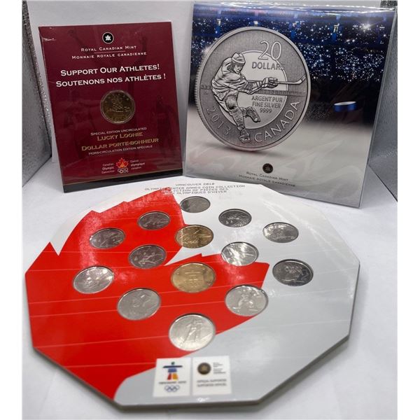 Canadian Sports Coin Bundle