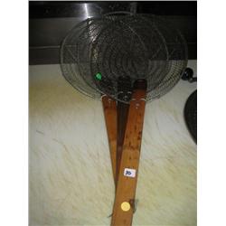 3 12" Bamboo Handle Skimmers