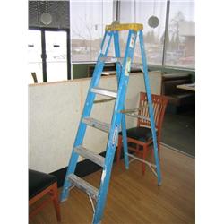 1 6' aluminum ladder