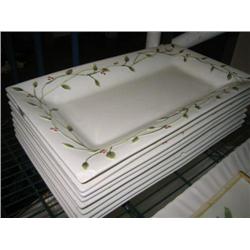 Rectangular serving platters
