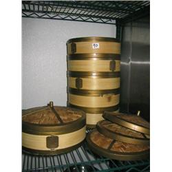 Bamboo Steamer Containers