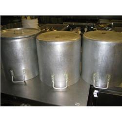 3 Atlas Adcraft 40 Qt. Stock Pot