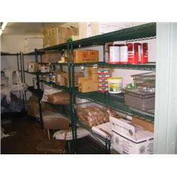 2 NSF approved steel storage racks