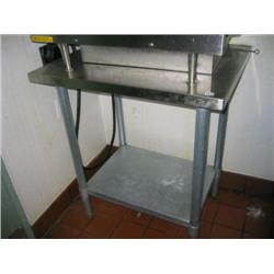 2 Stainless Utility Tables