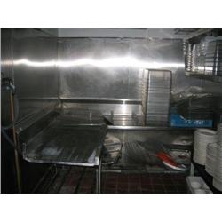 Corner Stainless Clean Table