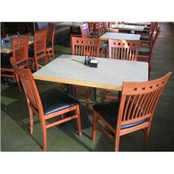 3 Four-Person Restaurant Tables