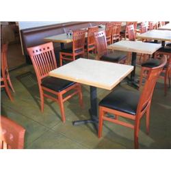 3 Two-Person Restaurant Tables