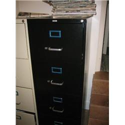 4 drawer locking filing cabinet