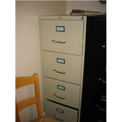 4 drawer locking filing cabinet