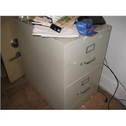 2 drawer legal size filing cabinet