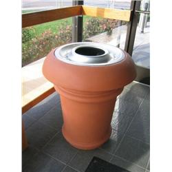 Trash Receptical with Ashtray