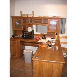 Desk w/ Case and Return