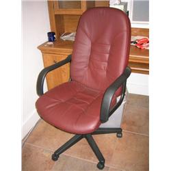 Burgandy Executive Chair
