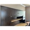 Image 2 : U Shaped Desk with Filing Cabinet and Upper Storage Cupboards