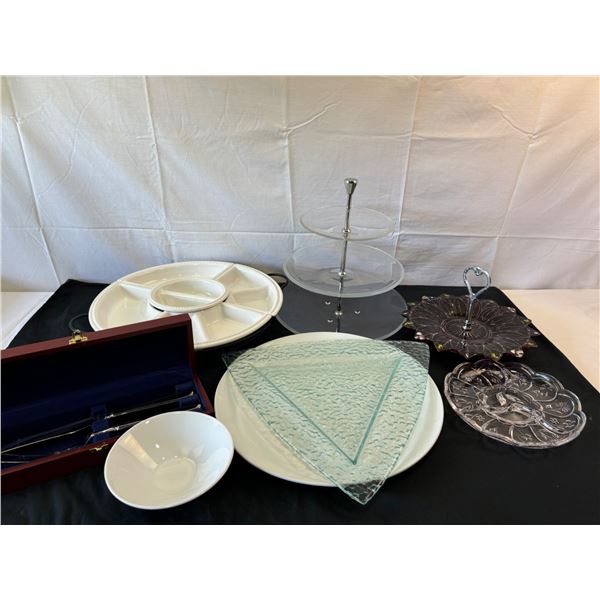 Assorted Serving Platters