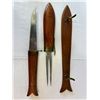 Image 2 : Vintage Fish Carving Set with Display Rack
