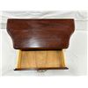 Image 3 : Floating Butler Wall Shelf with Drawer