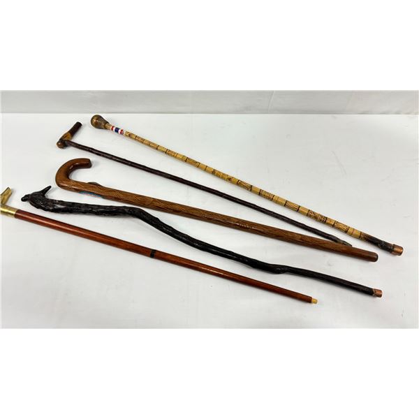 Vintage Canes & Walking Sticks