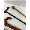 Image 3 : Vintage Canes & Walking Sticks