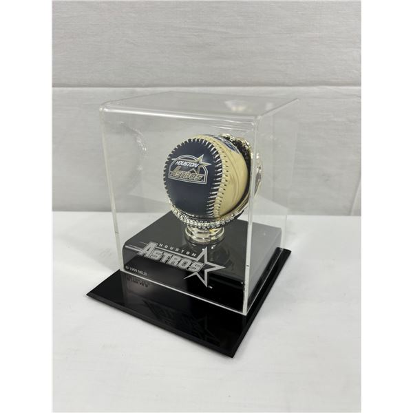 Houston Astros Baseball in Display Box