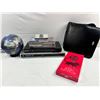 Image 1 : CD Collection with Binder, Magnavox DVD Player, Samsung Blu Ray Player