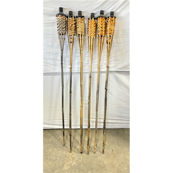 Bamboo Tiki Torches