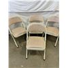 Image 1 : 4 Meco Folding Chairs