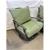 Image 2 : 2 Swivel Rocker Patio Chairs
