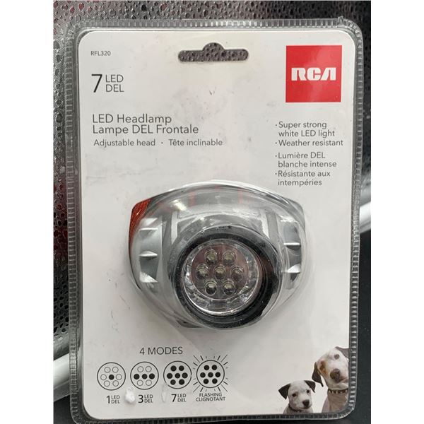 RCA 7 LED Headlamp