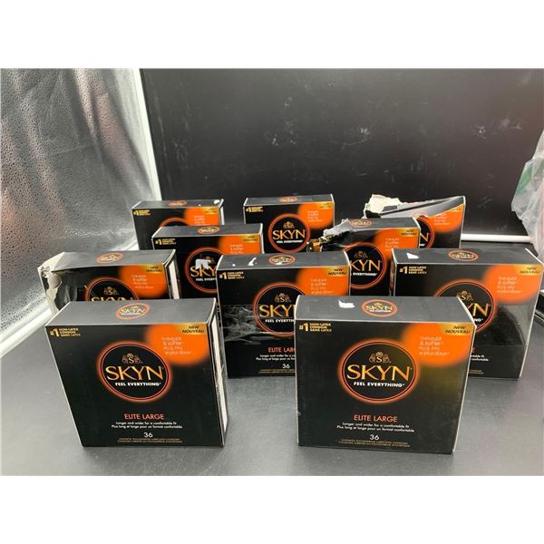 Skyn Elite Large Synthetic Lubricated Condoms (36 x 10)