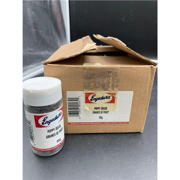 Engedura Poppy Seeds (12 x 55g)