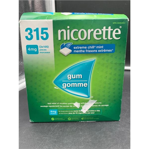 Nicorette Gum (3 x 105pcs)