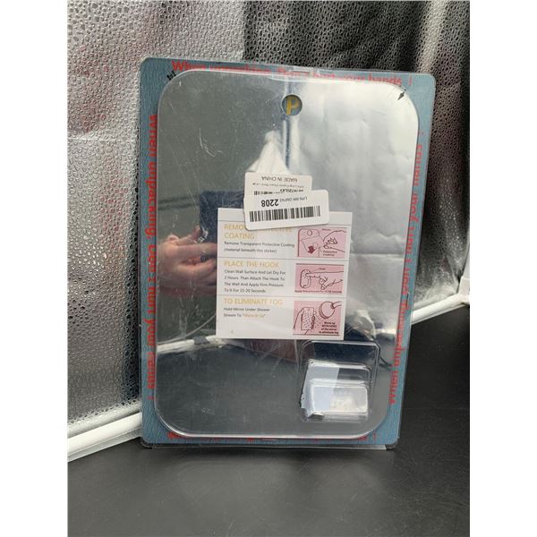 Shower Mirror with Adhesive