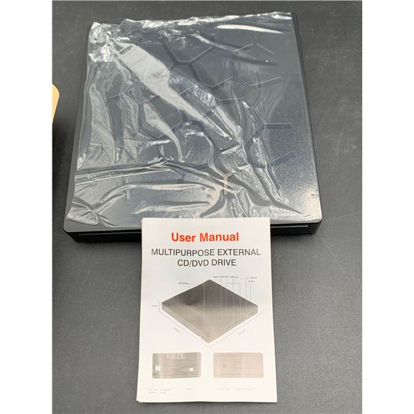 Multipurpose External CD/DVD Drive