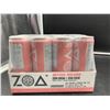 Image 1 : ZOA White Peach Zero Sugar Energy Drinks (12 x 355ml)