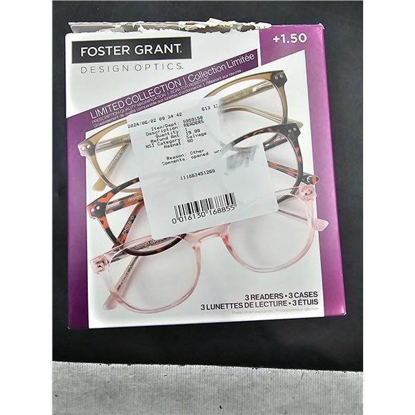 Foster Grant Reading Glasses (1.50)