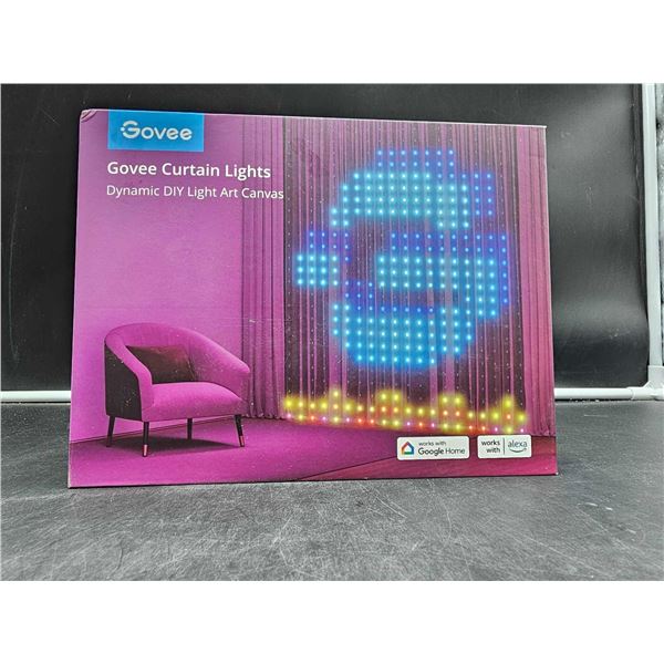 Govee Curtain Lights-Dynamic DIY Light Art Canvas