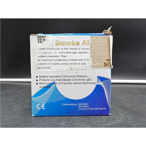 Smoke Alarm and Carbon Monoxide Detector