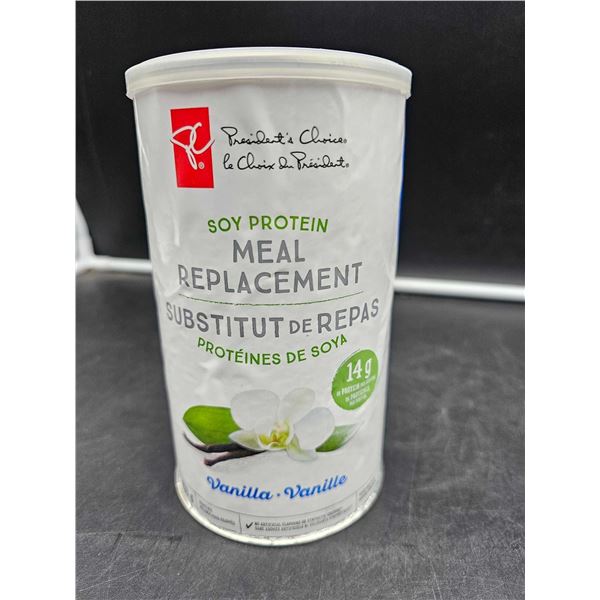 Presidents Choice Soy Protein Meal Replacement-Vanilla (630g)
