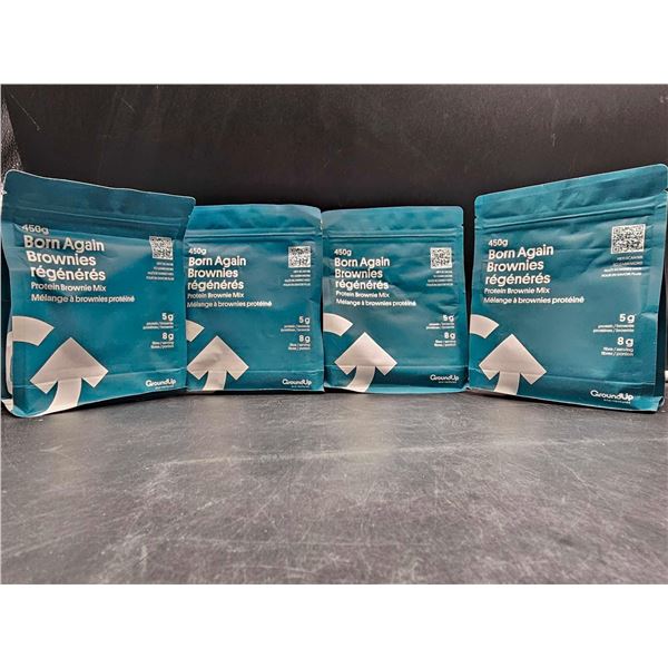 Born Again Brownies-Protein Brownie Mix (4 x 450g)