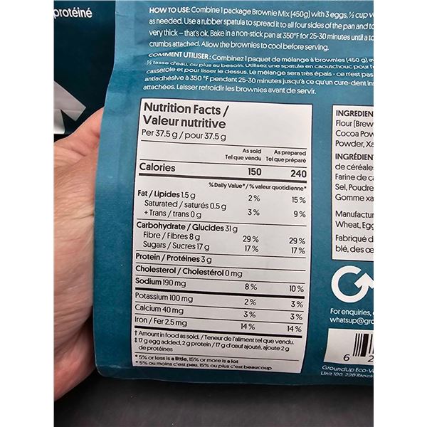 Born Again Brownies-Protein Brownie Mix (4 x 450g)