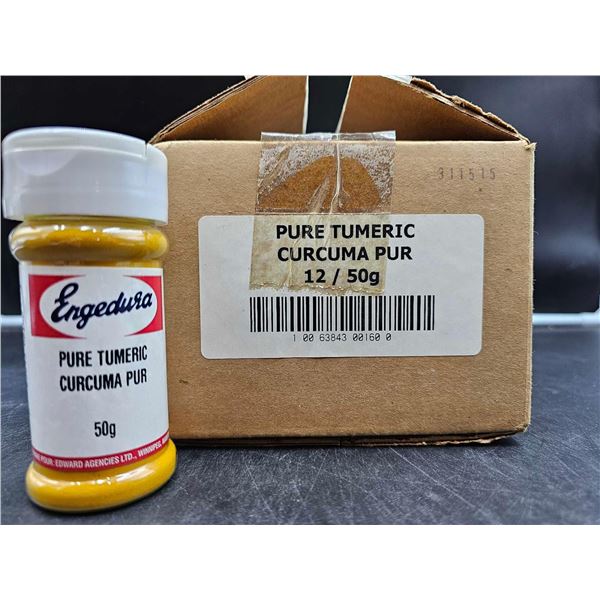 Engedura Pure Tumeric Powder (12 x 50g)